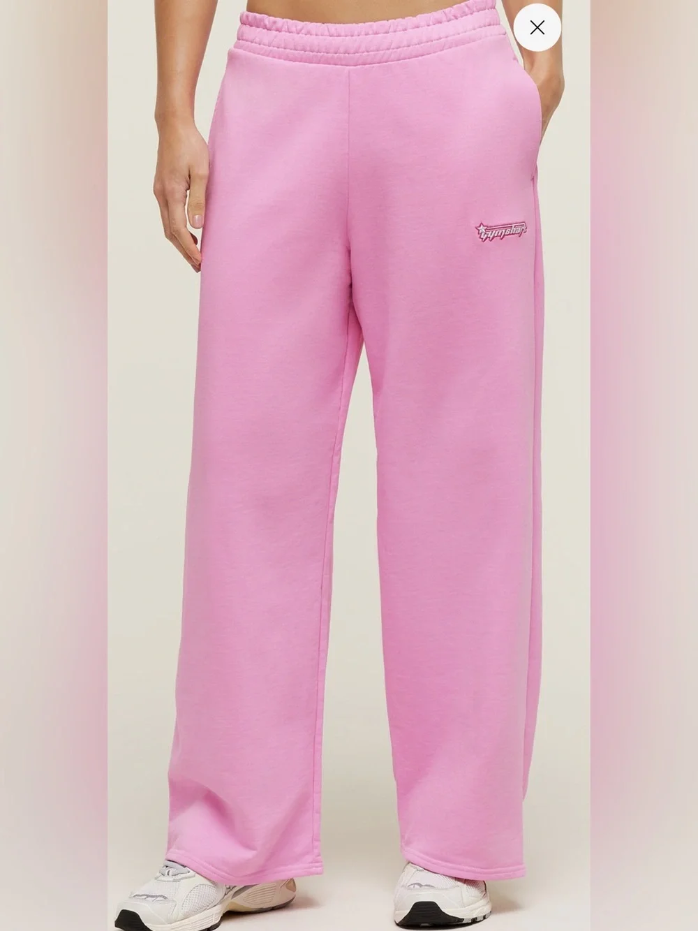 Gymshark x Bratz Script Embroidery Wide Leg Pants - Picture 2 of 5
